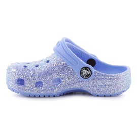 Crocs Classic Glitter Clog T 206992-5Q6 Claps modrý 8