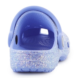 Crocs Classic Glitter Clog T 206992-5Q6 Claps modrý 9