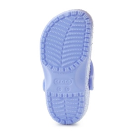 Crocs Classic Glitter Clog T 206992-5Q6 Claps modrý 11