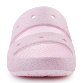 Crocs Classic Glitter Sandal V2 209705-6W růžový 6