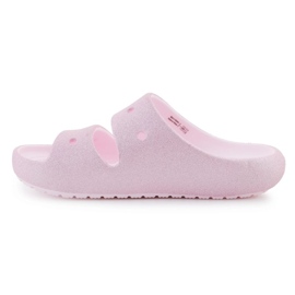 Crocs Classic Glitter Sandal V2 209705-6W růžový 8