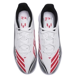 Adidas F50 Messi Club ve fotbalové botě JP7452 bílý 1