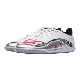Adidas F50 Messi Club ve fotbalové botě JP7452 bílý 2