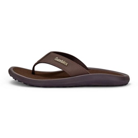 Japonské gumbies noosa flip-flops guu-ffnoo055 hnědý 9