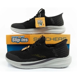 SKECHERS SLADE SLIK -INS 210810/BLK SOOT černá 15