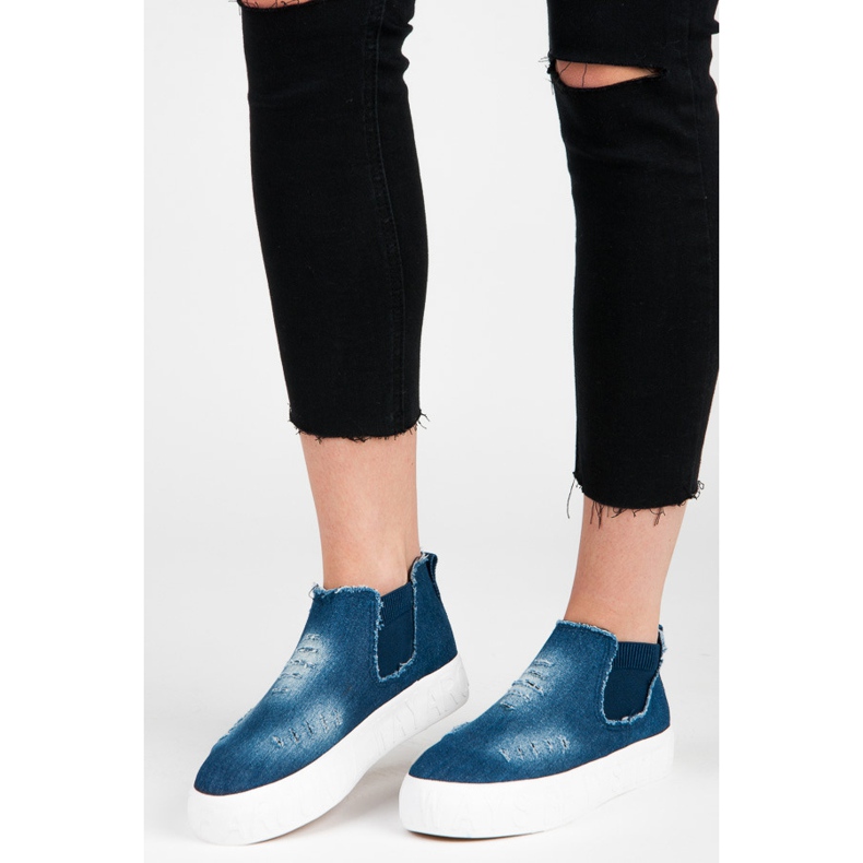 Seastar Denim klouže nad kotník modrý 1