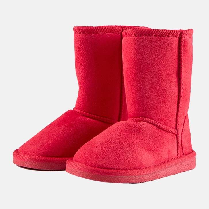 Mukluki červená zimní dětská bota červený 1