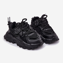 Sportovní bota černé dětské tenisky černý 1