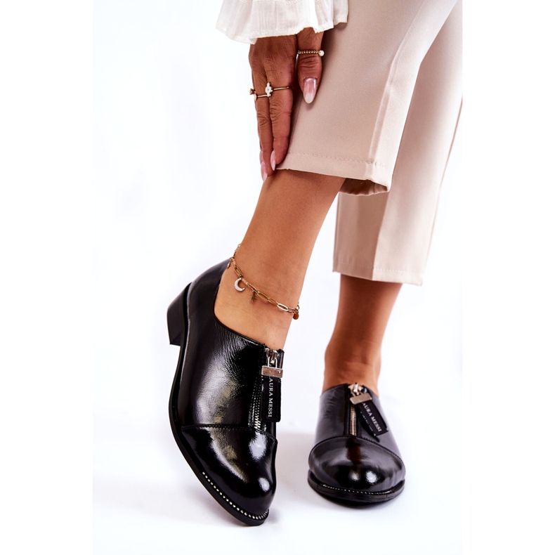 Dámské boty Laura Messi Varninger 2532 Black černá 1 Dámské boty Laura Messi Varninger 2532 Black černá 1