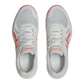 Asics Upcurt 6 1072A107 102 Volejbalové boty bílý 9