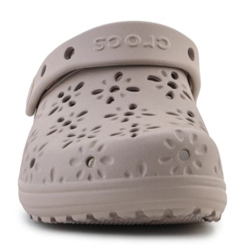 Crocs Classic Floral Cut Out Clog 210927-214 žabky béžový 2