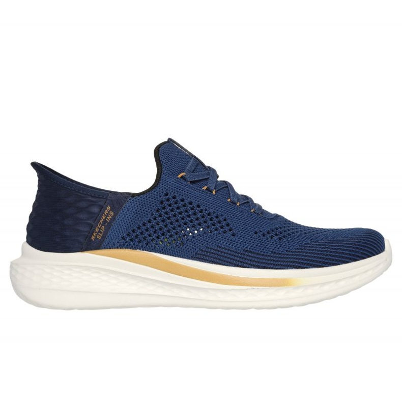 Boty Skechers Slade Quinto 210810blu modrý 1