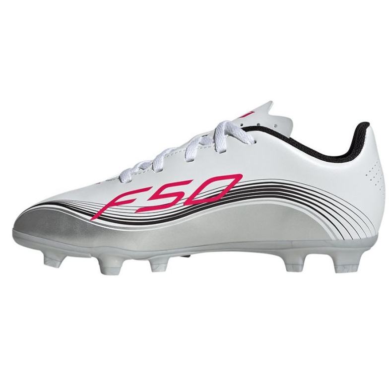 Adidas F50 Messi Club FG/MG JP7457 Fotbalové boty bílý 1