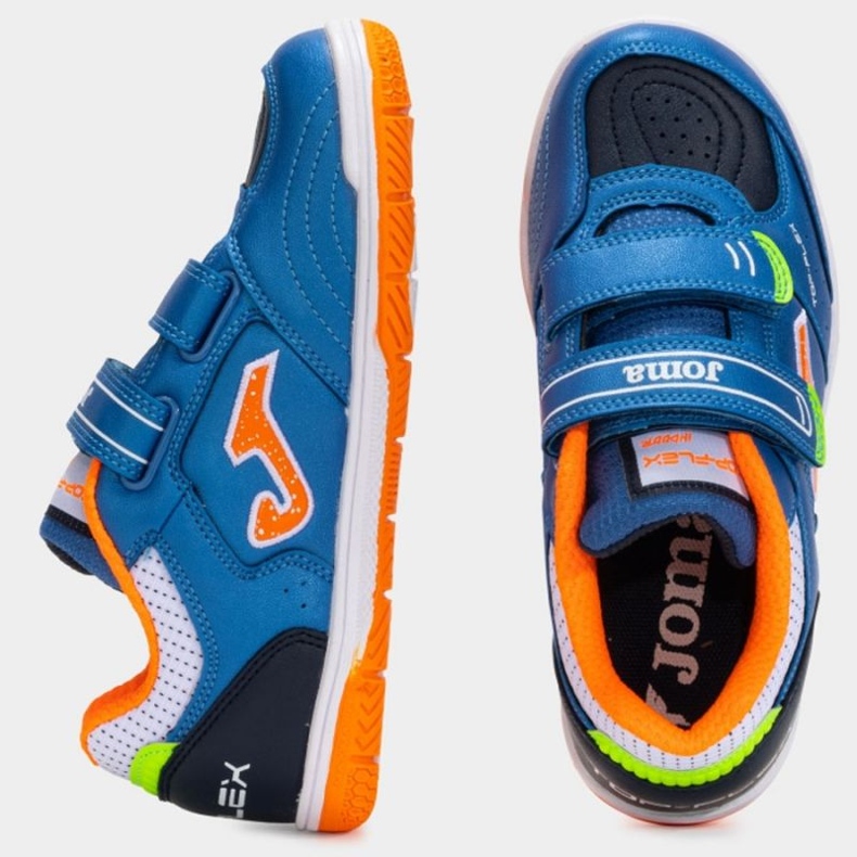 Joma Top Flex 2504 ve fotbalových botách tpjw2504 modrý 1