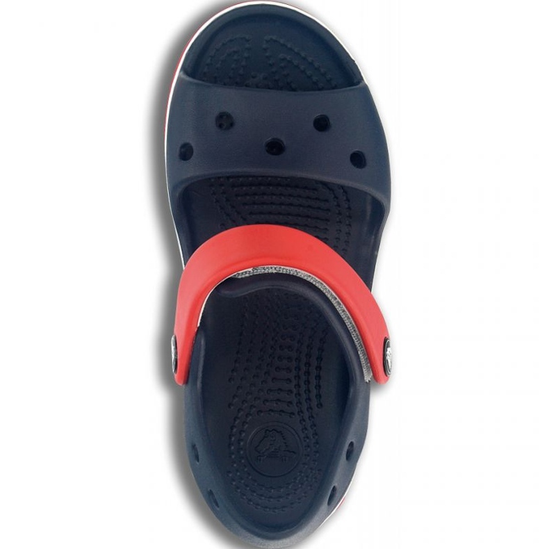 Crocs Crocband Sandal Kids 12856 485 bílý červené modrý 2