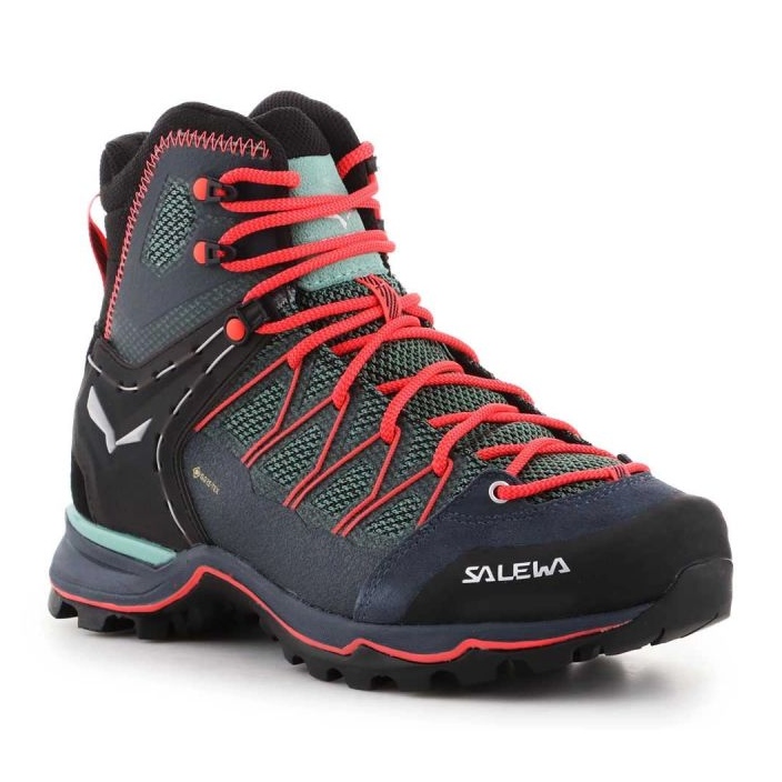 SALEWA WS MTN Trainer Lite Mid GTX 61360-5585 Trekking Shoes modrý 1