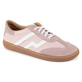 Bosé dámské kožené boty Olivier Eliza Pink růžový 3