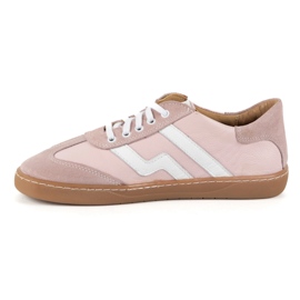 Bosé dámské kožené boty Olivier Eliza Pink růžový 4