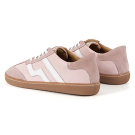 Bosé dámské kožené boty Olivier Eliza Pink růžový 7