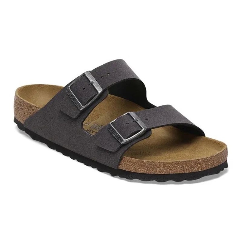 Birkenstock Arizona BS Birko-Flor Nubuk 1029134 šedá 1 Birkenstock Arizona BS Birko-Flor Nubuk 1029134 šedá 1