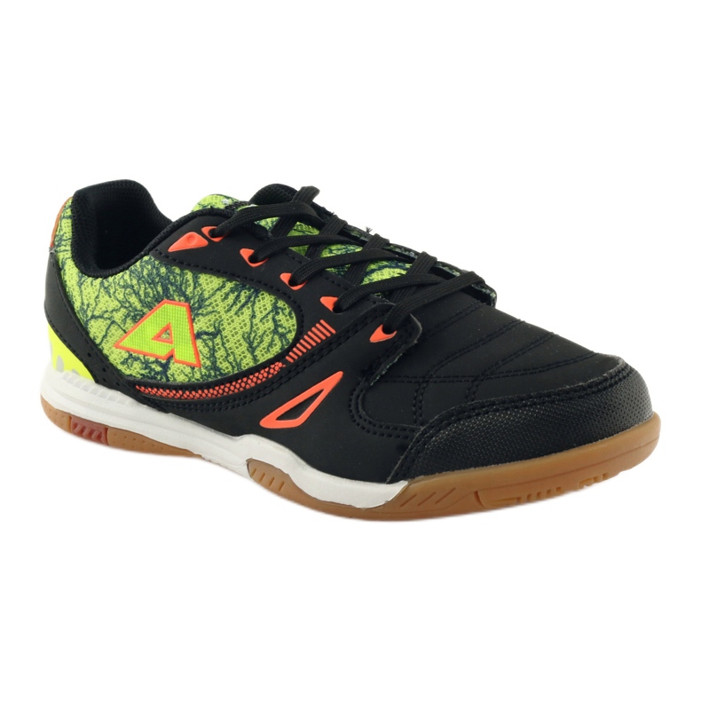 American Club Sportovní ohlávka ADI American 170619 zelená oranžový černá 1