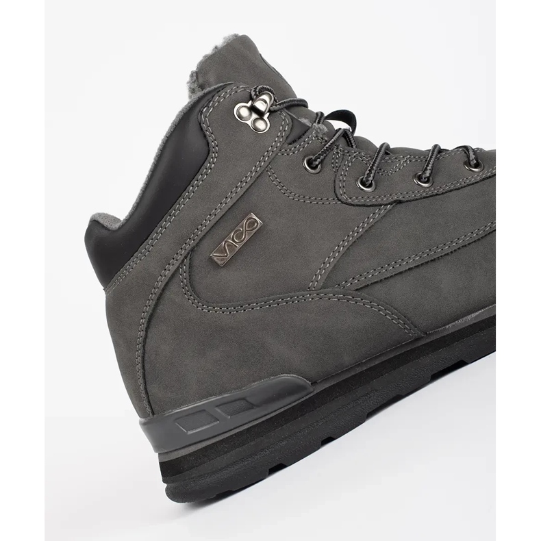Vico Šedé izolované pánské boty šedá 1