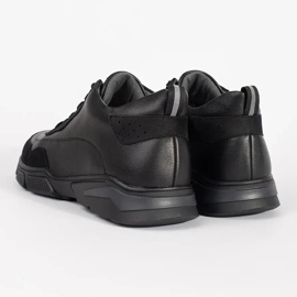 Černá krajka -up muži černý 1