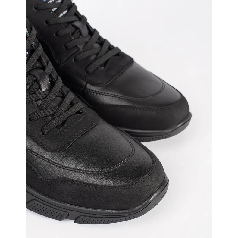 Černá krajka -up muži černý 2