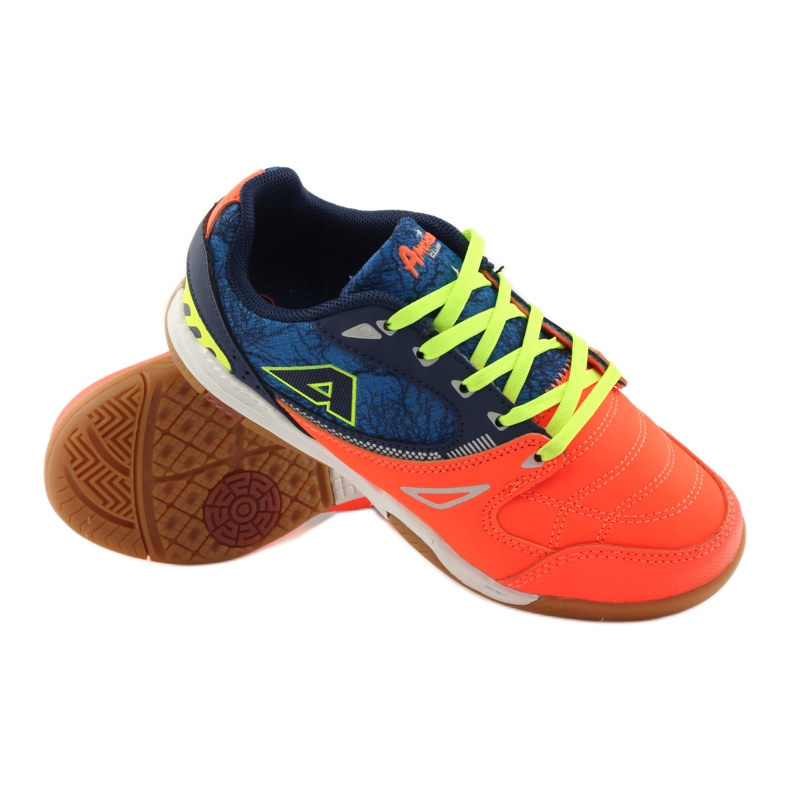 American Club Sportovní ohlávka ADI American 170619 zelená oranžový modrý 3 American Club Sportovní ohlávka ADI American 170619 zelená oranžový modrý 3