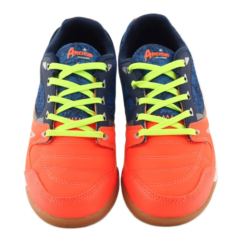 American Club Sportovní ohlávka ADI American 170619 zelená oranžový modrý 4 American Club Sportovní ohlávka ADI American 170619 zelená oranžový modrý 4