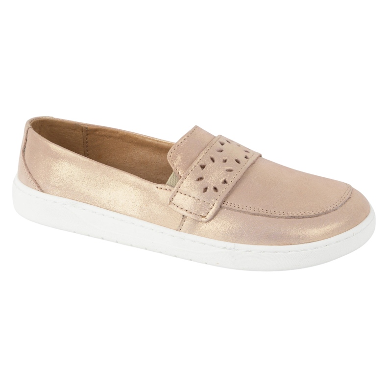 Olivier Dámské bosé mokasíny Inga s širokou přední polskou růžovou růžový 2 Olivier Dámské bosé mokasíny Inga s širokou přední polskou růžovou růžový 2