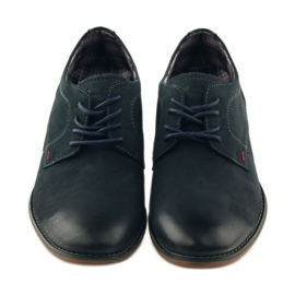 American Club Americké pánské boty 5418 námořnická modrá 4