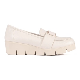 Goodin Lehké -beige klínové boty béžový 1 Goodin Lehké -beige klínové boty béžový 1