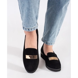 Goodin Černé klínové podpatky černý 2