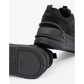 Dámské tenisky s černou krajkou černý 1