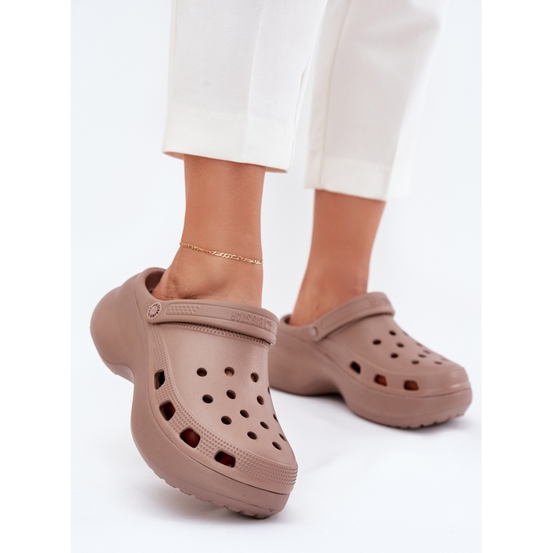 Big Star Dámské pěnové žabky na masivní podešve velké hvězdě RR274A121 Tmat Beige béžový 2 Big Star Dámské pěnové žabky na masivní podešve velké hvězdě RR274A121 Tmat Beige béžový 2