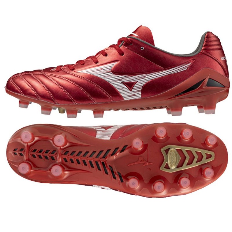Mizuno Mizuno Neo III Pro P1GA252260 Fotbalové boty červené 1