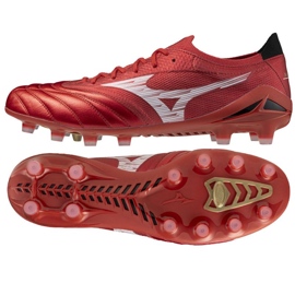 Mizuno Morelia Neo IV Beta Elite FG P1GA254260 Fotbalové boty červený 1