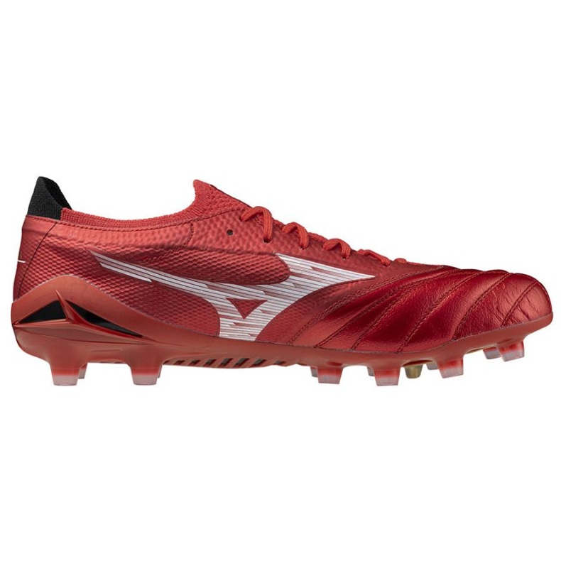 Mizuno Morelia Neo IV Beta Elite FG P1GA254260 Fotbalové boty červené 2