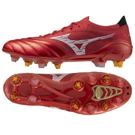 Mizuno Morelia Neo IV Beta Japan Mix SG P1GC254060 Fotbalové boty červený 1
