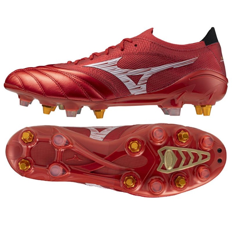 Mizuno Morelia Neo IV Beta Japan Mix SG P1GC254060 Fotbalové boty červený 1
