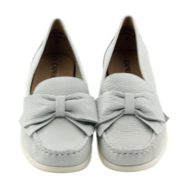 Dámské boty Caprice loafers šedá 4