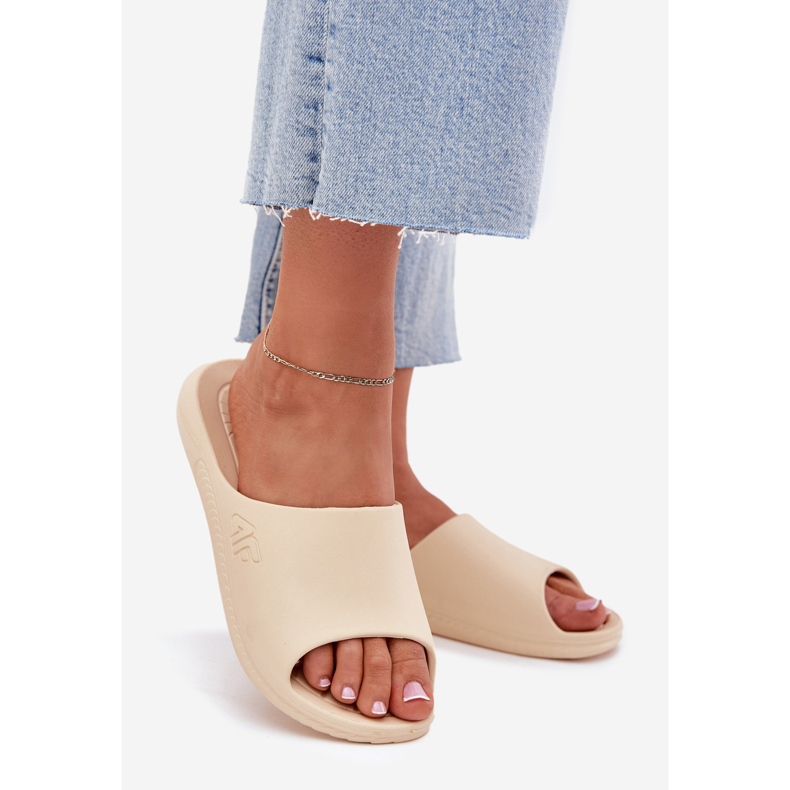 Ženské 4FM00FFFFIFI093A-83S BEIGE Dámské pantofle béžový 1