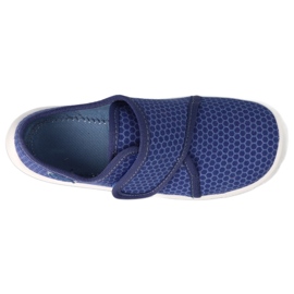 Dětské pantofle Befado 974Y505 Navy Blue modrý 2