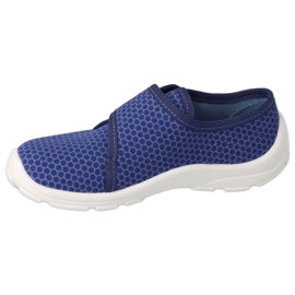 Dětské pantofle Befado 974Y505 Navy Blue modrý 3