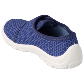 Dětské pantofle Befado 974Y505 Navy Blue modrý 4