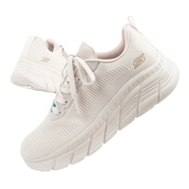 Skechers bobs b flex tenisky 117385/ofwt boty béžový 1