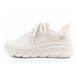 Skechers bobs b flex tenisky 117385/ofwt boty béžový 2