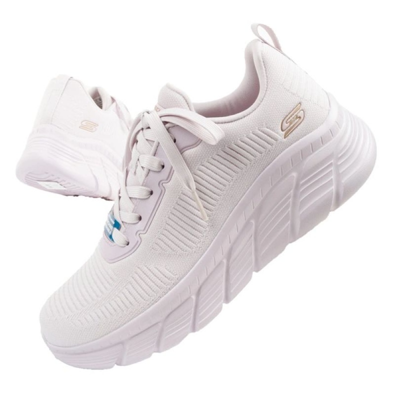 Skechers bobs b flex tenisky 117385/lil boty fialová 1