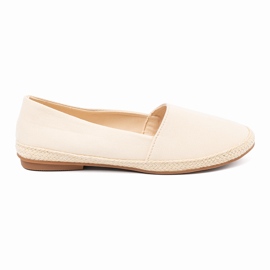 Ideal Shoes Klasické espadrilky béžový 1